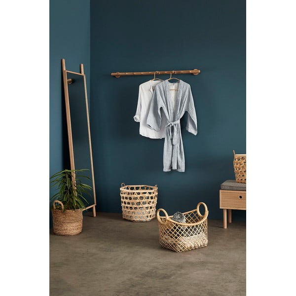 Закачалка за стена, изработена от дъбова дървесина Folk - Hübsch-image-1