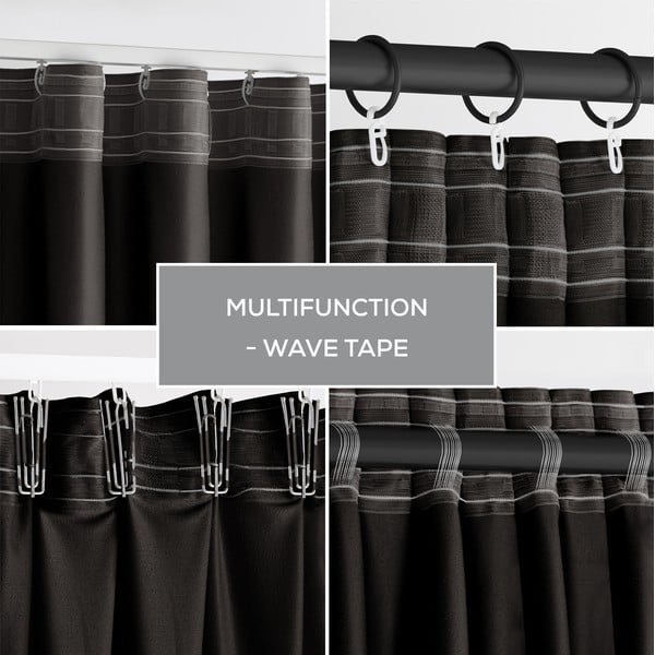 Черно затъмняващо перде 140x270 cm – Restilo-image-4