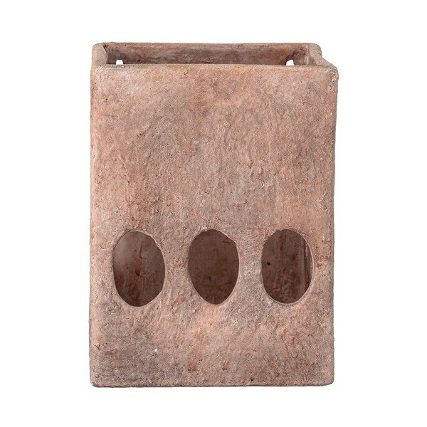 Кафяв фенер от теракота, височина 20 cm Ora - Bloomingville-image-2