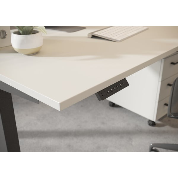Работна маса с електрическо регулиране на височината 80x180 cm Agenda – Germania-image-2