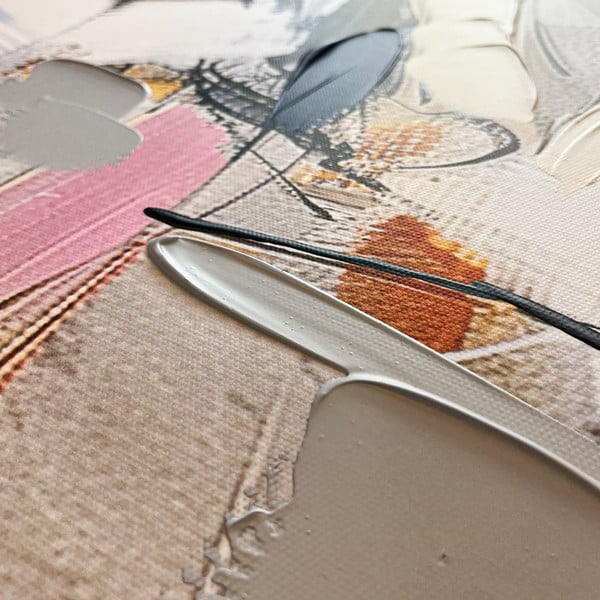 Картина с ръчно изрисувани елементи 70x100 cm Cro – Styler-image-2