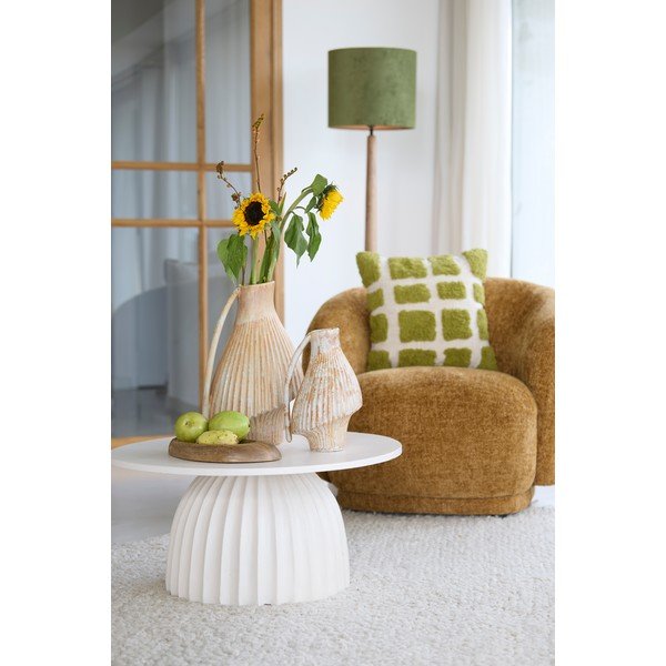 Метална кръгла странична масичка ø 70 cm Veglia – Light & Living-image-1
