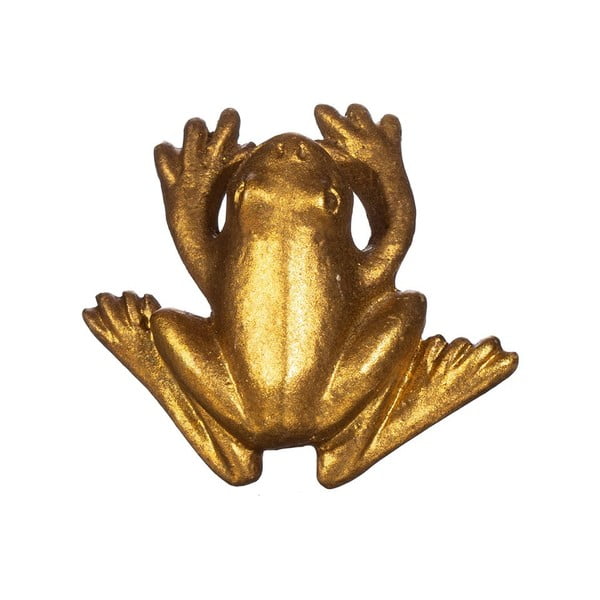 Калаена дръжка на чекмедже в златно Frog - Sass & Belle