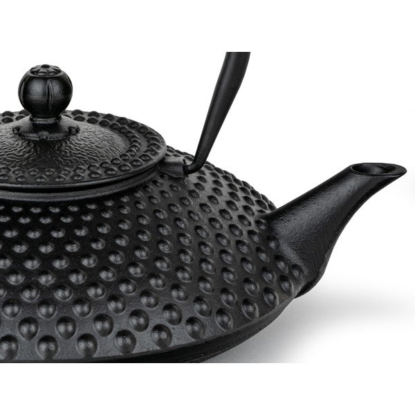 Черен чугунен чайник с цедка 1,25 l Xilin – Bredemeijer-image-2