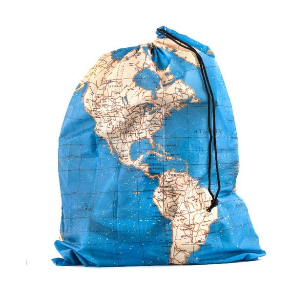 Комплект от 4 чанти за пътуване с карти - Kikkerland-image-3