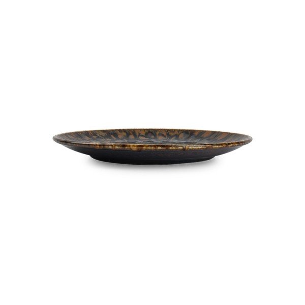 Кафява десертна порцеланова чиния ø 20,5 cm Resto – BonBistro-image-3