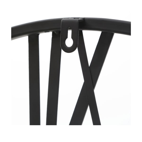 Nástěnné železné hodiny Black Iron-image-3