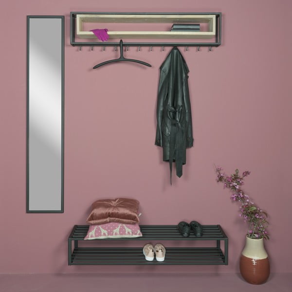 Стенно огледало 30x160 cm School – Spinder Design-image-1