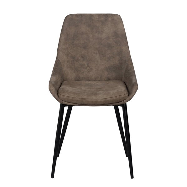 Кафяви трапезни столове в комплект от 2 бр. Sierra – Rowico-image-2