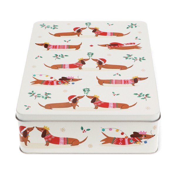 Кутия за храна Festive Sausage Dog – Rex London