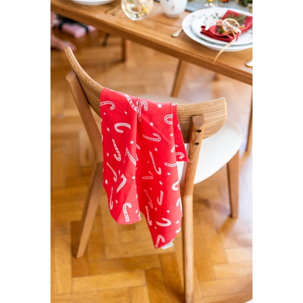 Памучни кърпи за съдове в комплект от 4 бр. с коледни мотиви 50x70 cm Candy Cane – Catherine Lansfield-image-4