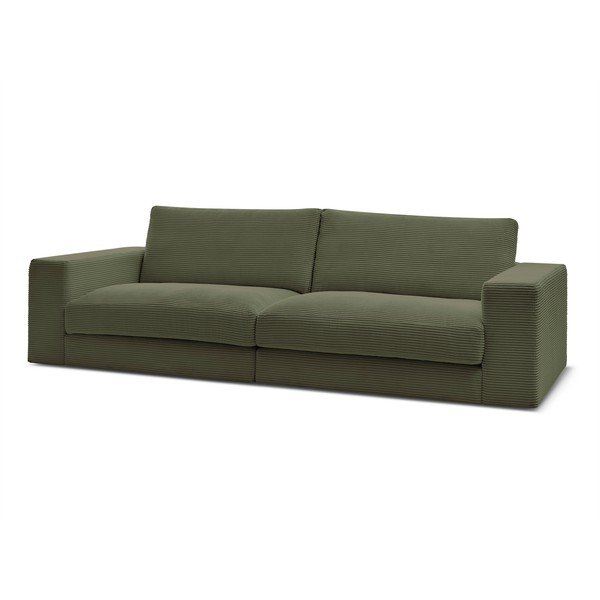 Зелен диван от рипсено кадифе 274 cm Leonard – Bobochic Paris-image-3