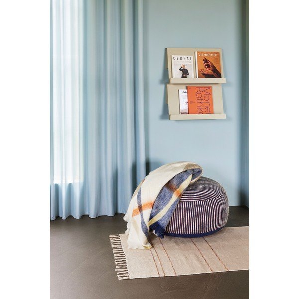 Тъмносиня табуретка Mochi – Hübsch-image-4