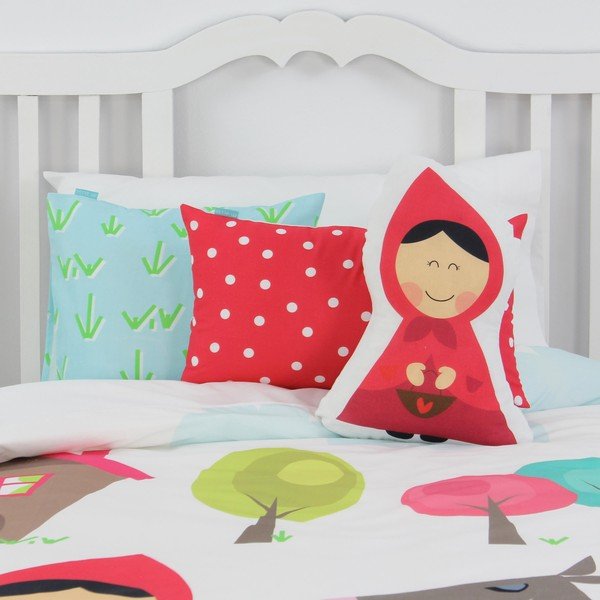 Детска памучна завивка и възглавница , 140 x 200 cm Grandma - Mr. Fox-image-3