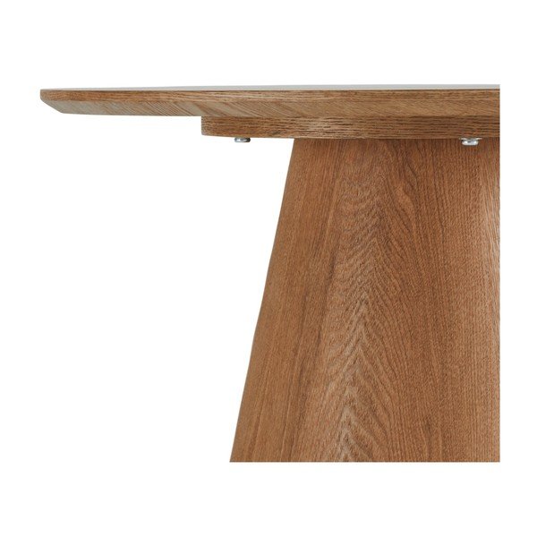 Масичка за кафе от декор от дъб  в естествен цвят ø 60 cm Tango – Furnhouse-image-2