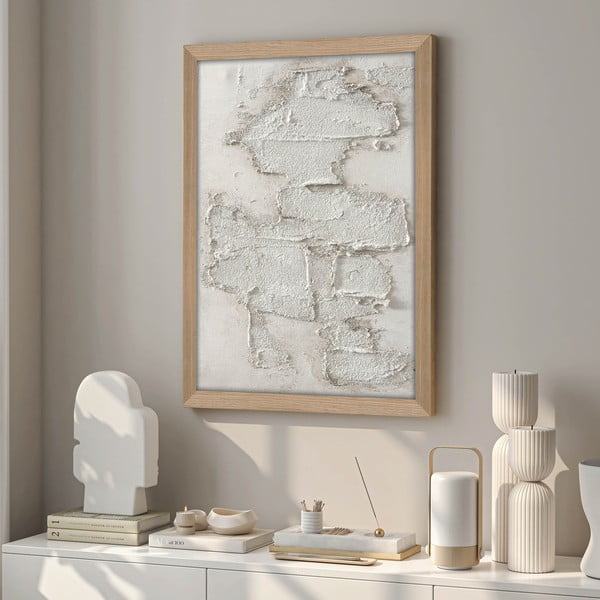 Ръчно рисувана картина 32,5x42,5 cm White rock – Malerifabrikken-image-1