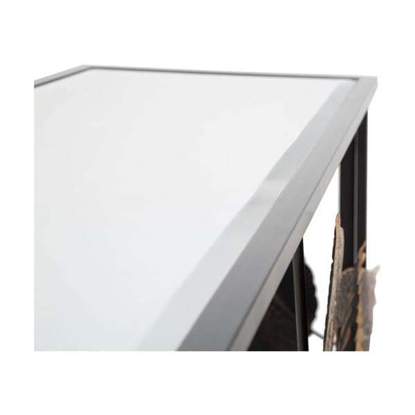 Черна конзолна маса 42x112 cm Glam Dark - Mauro Ferretti-image-4