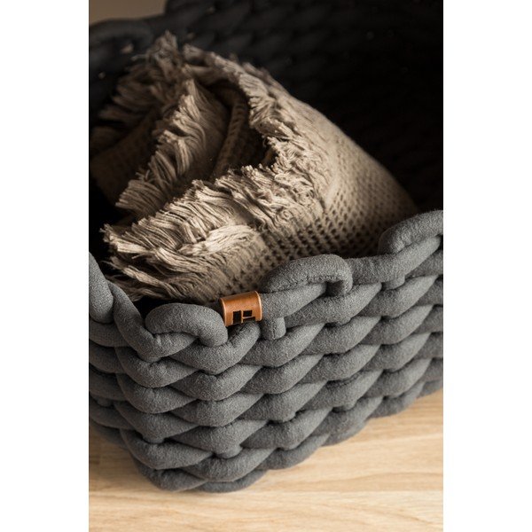 Текстилна кошница 35x25x14 cm Peach Skin M – Bigso-image-2