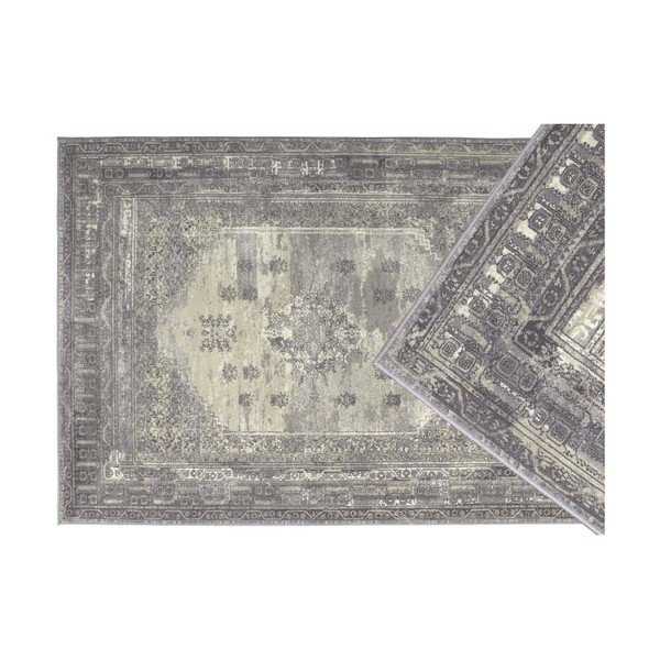 Сив вълнен килим Соната, 200 x 300 cm - Kooko Home-image-1