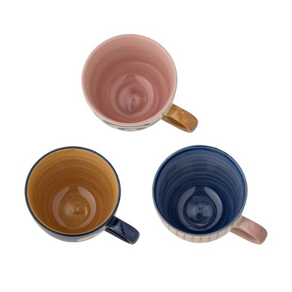 Глинени чаши в комплект 3 бр. за лате 290 ml Eviaya – Bloomingville-image-3