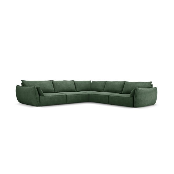 Тъмнозелен ъглов диван (променлив) Vanda - Mazzini Sofas-image-2
