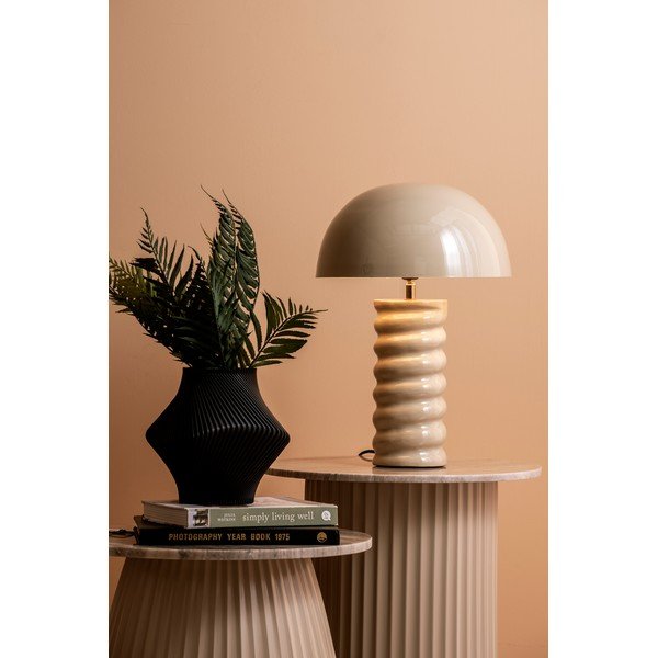 Сива настолна лампа (височина 45 cm) Gracio  – Leitmotiv-image-1