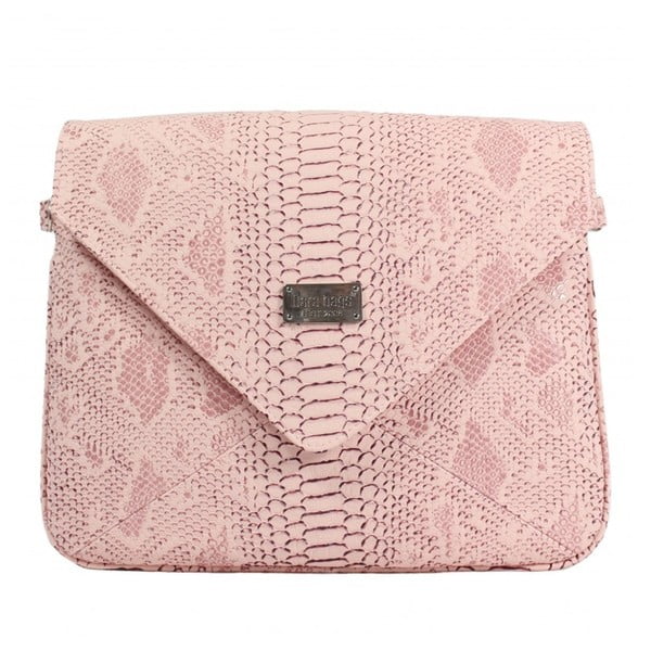 Розова чанта с плик № 544 - Dara bags