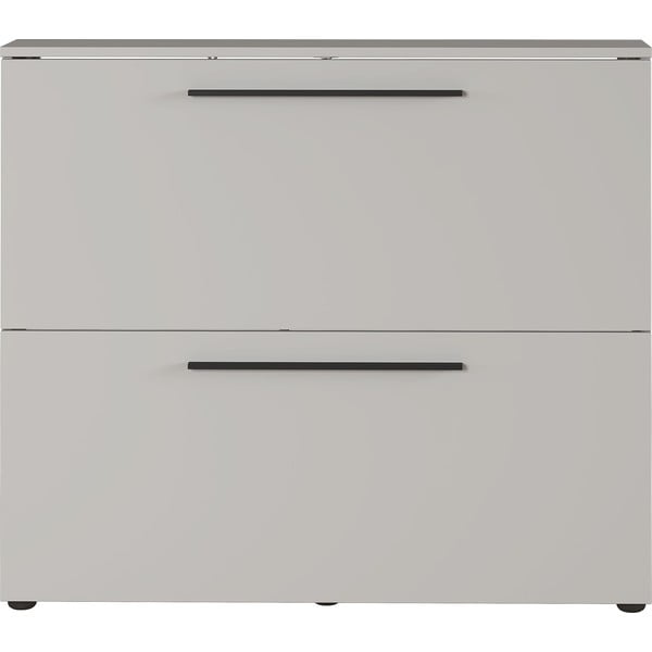 Сив и бежов висящ шкаф за обувки Utah - Germania-image-3