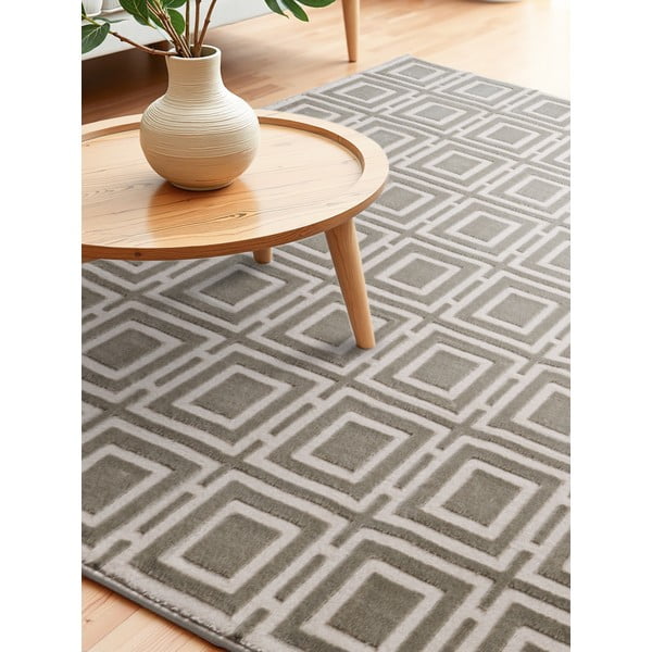 Сиво-кремав килим 160x235 cm Perles Howlite – Elle Decoration-image-3