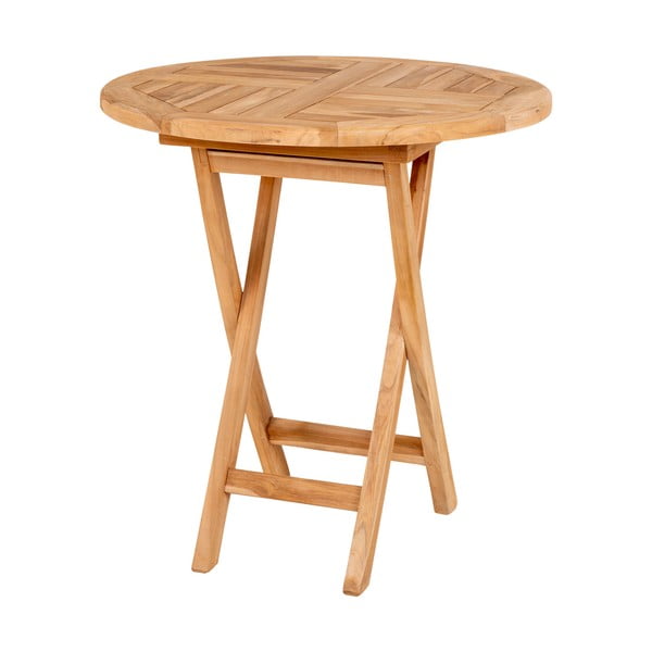 Градинска маса за хранене от тиково дърво, ø 70 cm Oviedo - Bonami Essentials-image-2