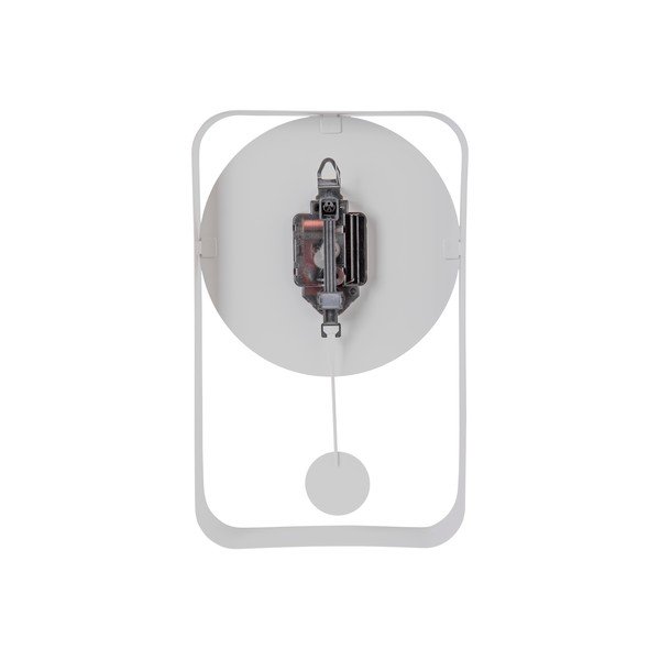 Бял стенен часовник с махало Charm, височина 32,5 cm Pendulum - Karlsson-image-3