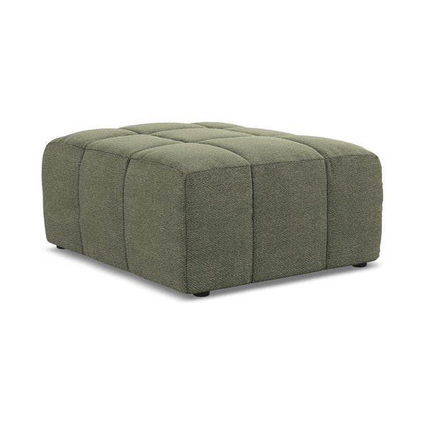 Зелена табуретка  от прежда с примки от букле Aloha – Makamii-image-3