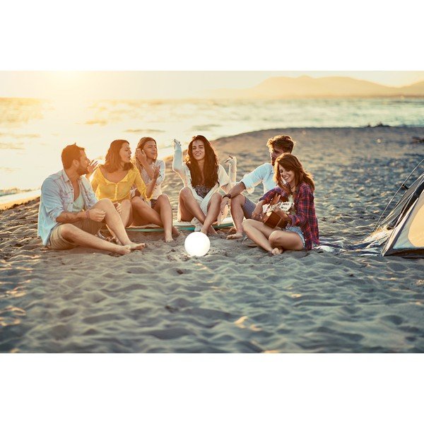 LED висящо соларно външно осветително тяло ø 18 cm Busso - Fischer & Honsel-image-3