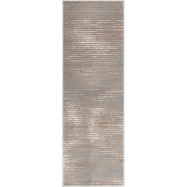 Сиво-бежова пътека 67x200 cm Soft Gik P – FD