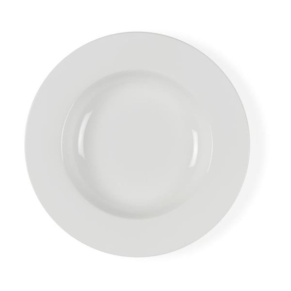 Бяла порцеланова чиния за супа Mensa, диаметър 23 cm - Bitz
