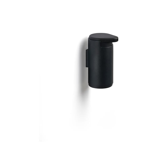 Черен метален дозатор за сапун, монтиран на стена, 200 ml Rim - Zone