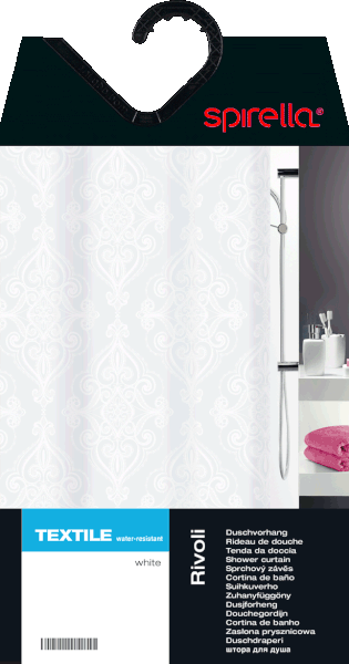 Завеса за душ 180x200 cm Rivoli – Spirella-image-2