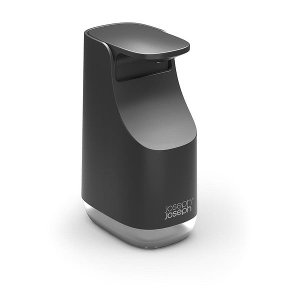 Черен пластмасов диспенсер за сапун 350 ml Slim – Joseph Joseph