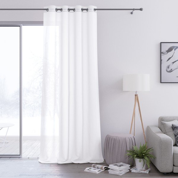 Бяла завеса , 140 x 270 cm Voile Eyelets - AmeliaHome-image-2