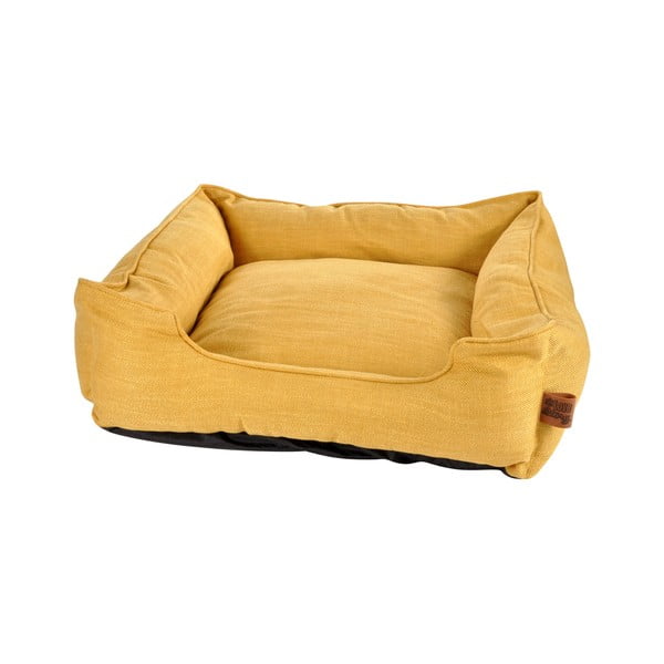 Жълто легло за куче 50x55 cm – Love Story