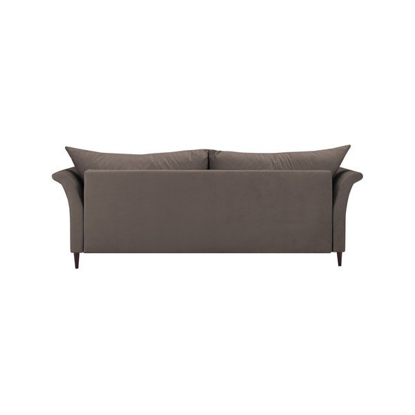 Светлокафяв 3-местен разтегателен диван с място за съхранение Peony - Mazzini Sofas-image-4
