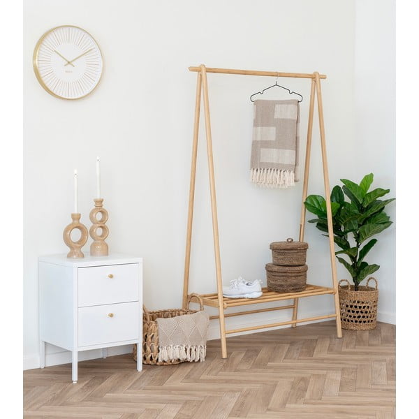 Бяло метално нощно шкафче Dalby – House Nordic-image-1