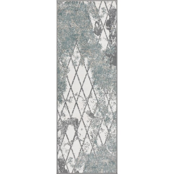 Сиво-синя пътека 70x200 cm Sensi Gepi – FD