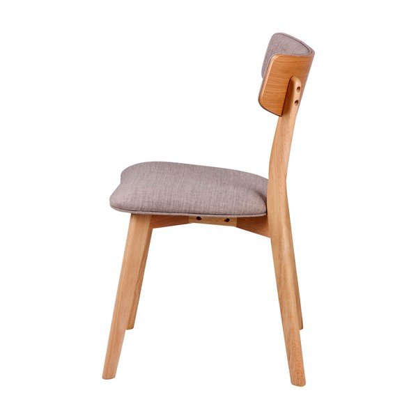 Комплект от 2 светлосиви трапезни стола Anais - sømcasa-image-3