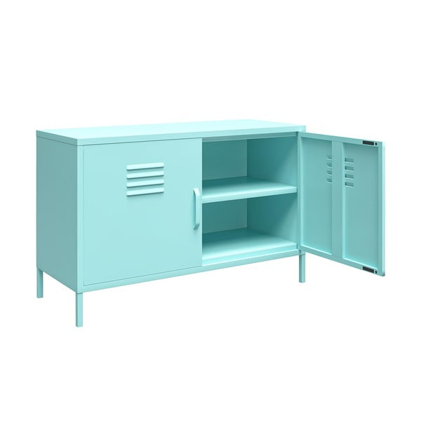 Светлосин метален шкаф 100x64 cm Cache - Novogratz-image-4