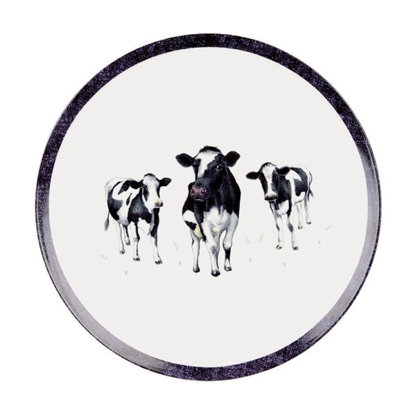 Talíř z kostního porcelánu Ashdene Dairy Belles, ⌀ 27 cm