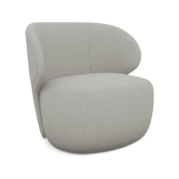 Светлосиво кресло Kama – Makamii