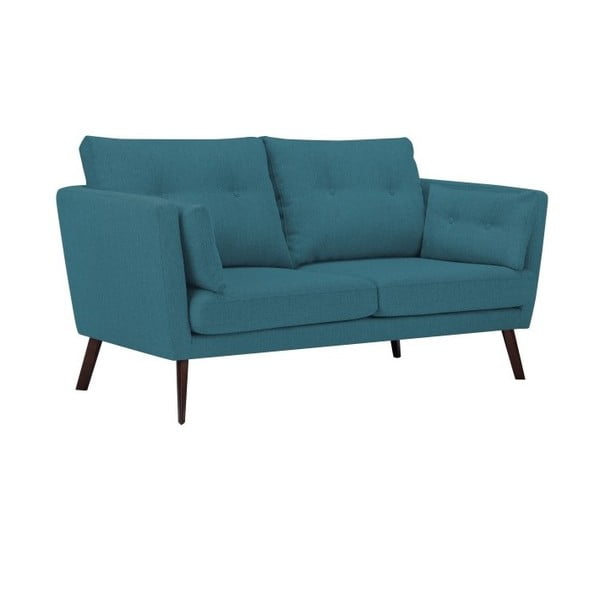 Tyrkysová 2místná pohovka Mazzini Sofas Elena