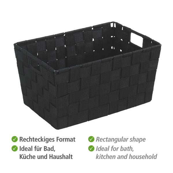 Черна кошница , 20 x 30 cm Adria - Wenko-image-2