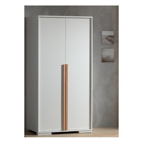 Бял детски гардероб 99x195 cm Londen - Vipack-image-1